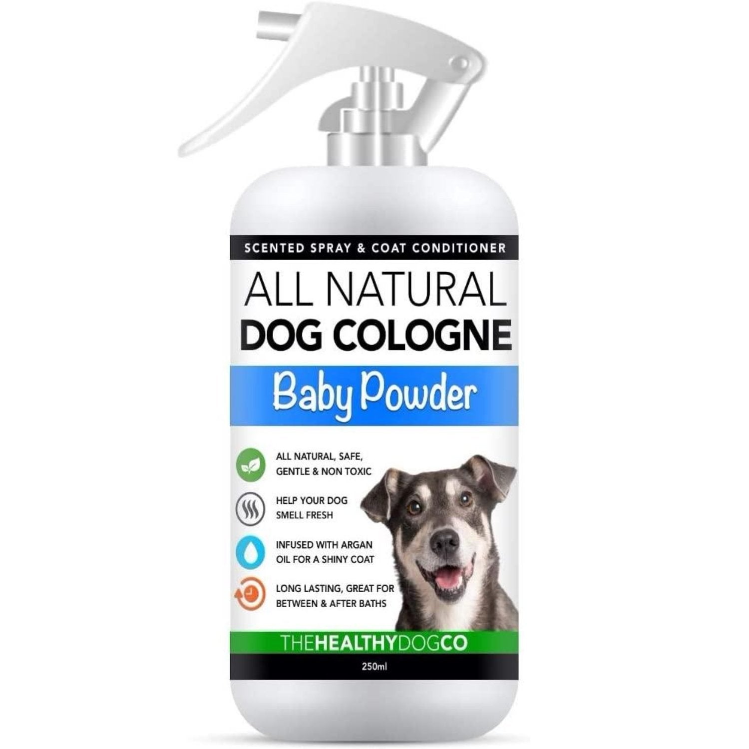 All-Natural Dog Cologne Baby Powder Scent - The Healthy Dog Co