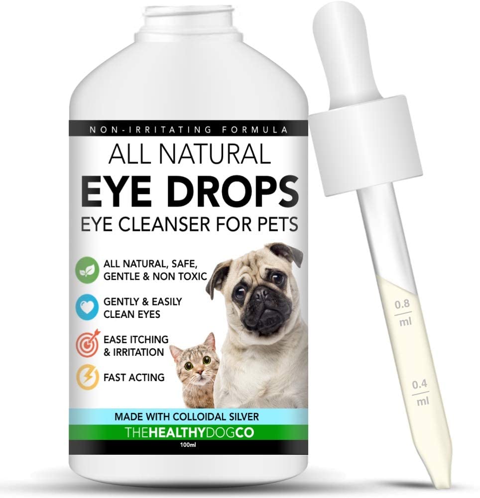 Gotas oculares naturales para perros y gatos