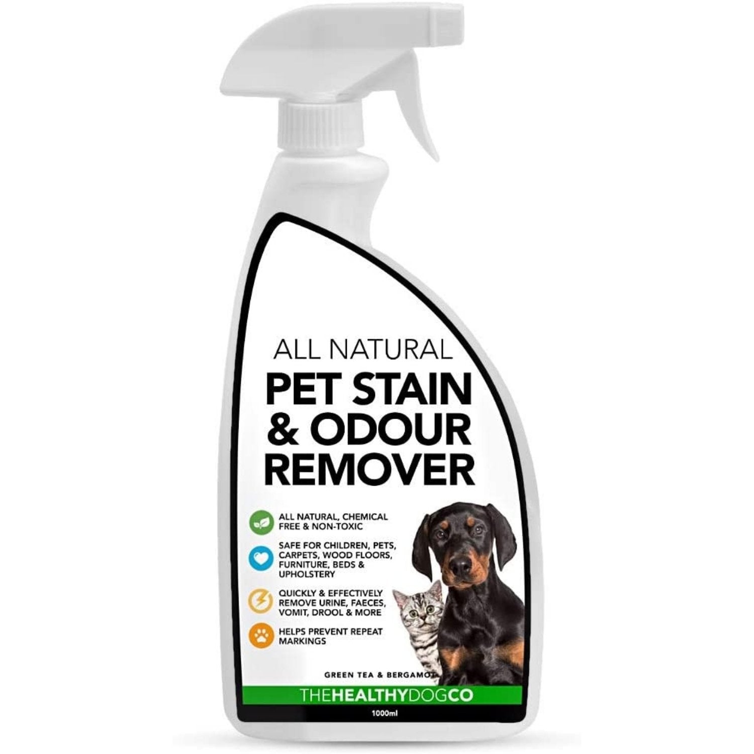 All-Natural Pet Stain and Odour Remover - The Healthy Dog Co